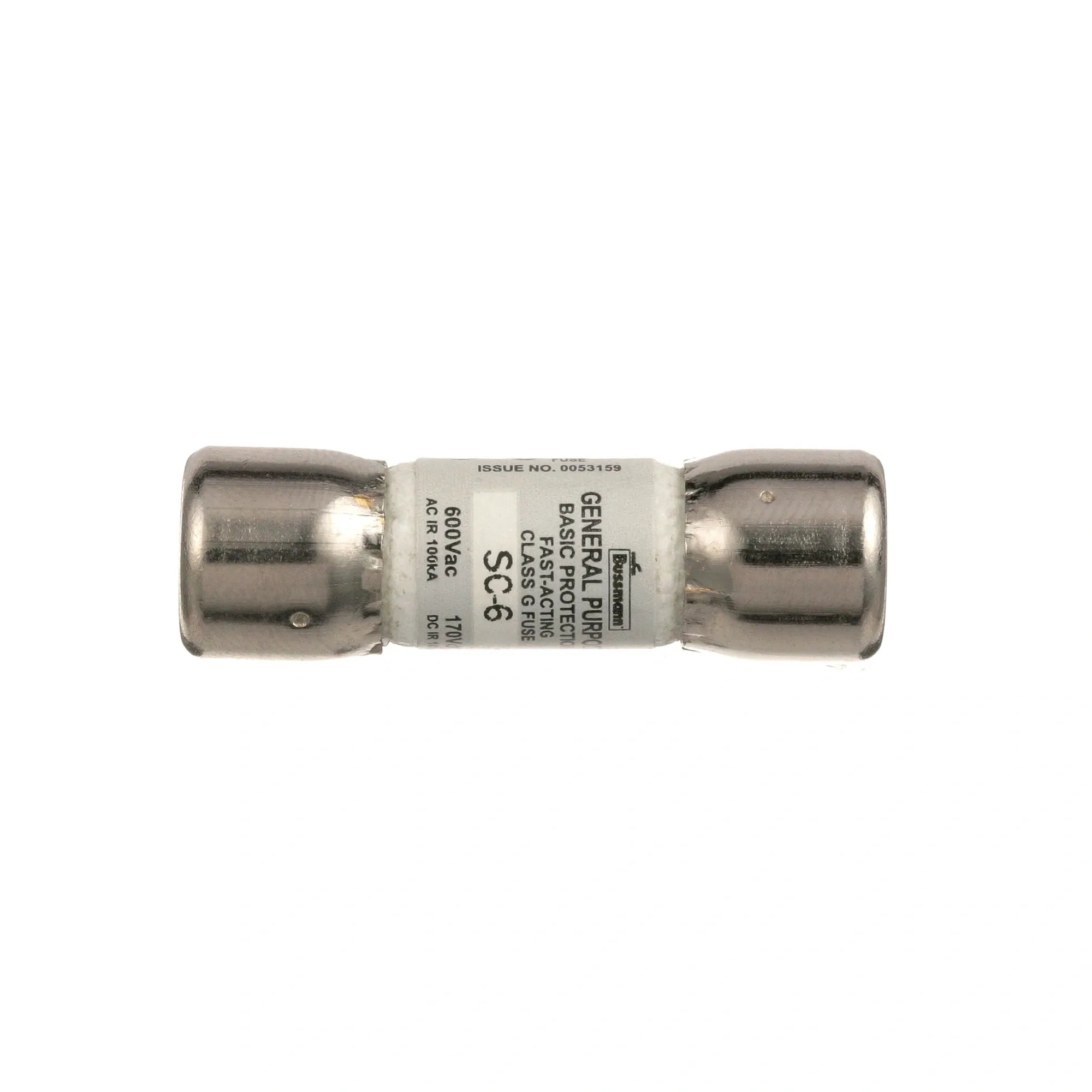 003982 Groen - 600V 6 Amp Time Lag Fuse for Sc-6 alternate view 1 003982 Groen - 600V 6 Amp Time Lag Fuse for Sc-6 alternate view 1